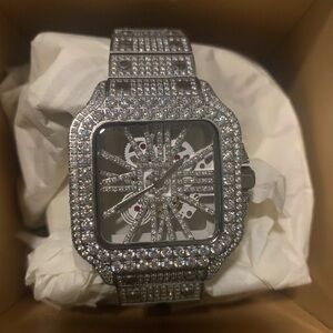 Luxury moissanite watch for sale